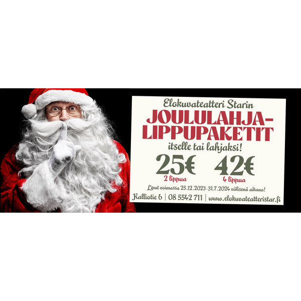 Elokuvateatteri Star joululiput