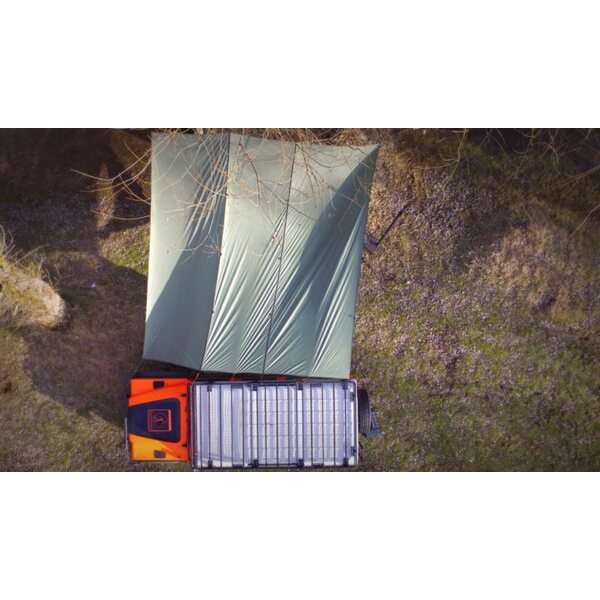 Bushmen Travel Gear Bushmen Thermo Tarp 4x4 sadekatos 1350 grammaa