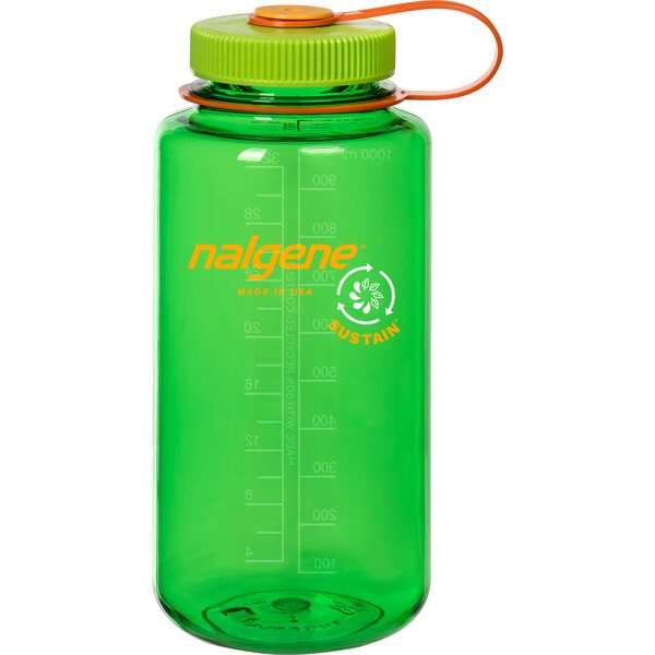 Nalgene 1,0 litran Wide-Mouth Sustain juomapullo