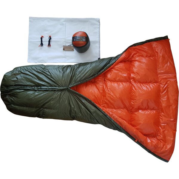 Bushmen Travel Gear Bushmen CAMP-Quilt Glow +5C retkipeitto untuvalla