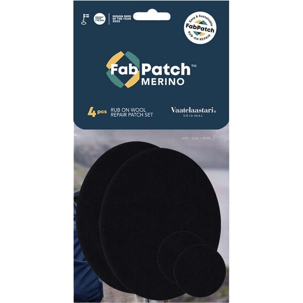 FabPatch Merino Vaatelaastari korjauspaikat