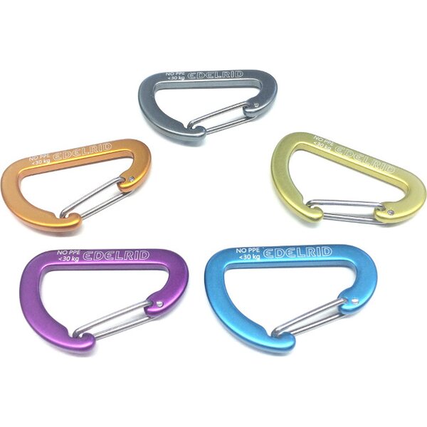 Edelrid Micro 0 Wiregate Accessory Carabiner 40 mm