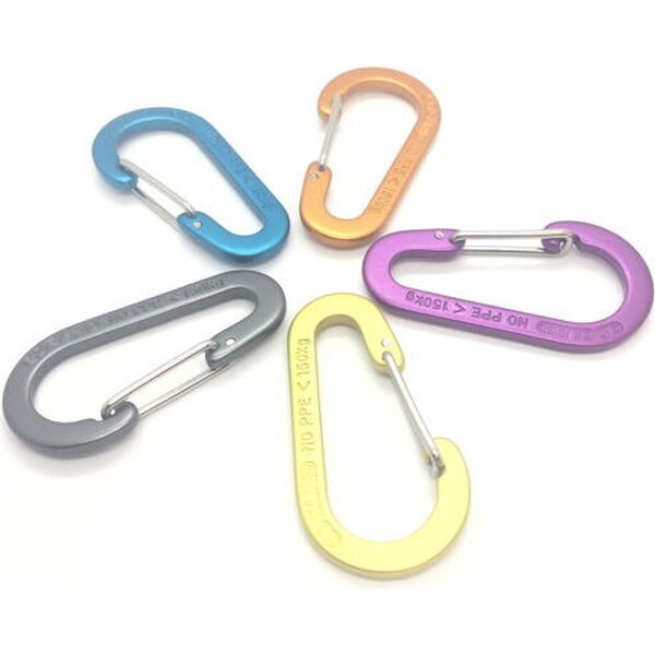 Edelrid Micro 3 Wiregate Accessory Carabiner 62 mm
