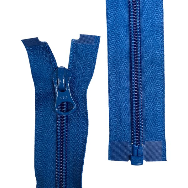 5C Separating Coil Zipper, 85 cm, Blue, Natulon® (Recycled Polyester)