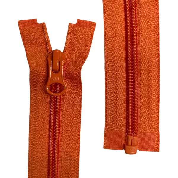 5C Closed-End Coil Zipper, 20 cm, Orange, Natulon® (Recycled Polyester)