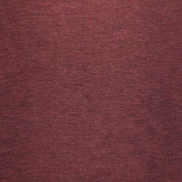 Merino Beanie, S, Heathered Wine Red