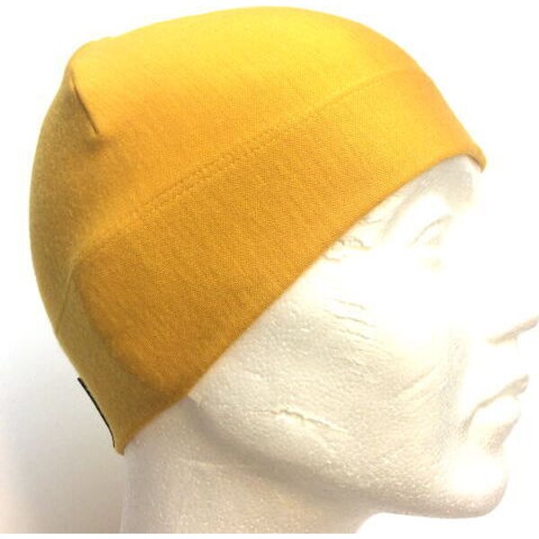 Merino Beanie, M, Yellow