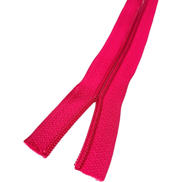 5C Coil Zipper Tape by the Meter, Pink (557), Bargain batch: unused old stock